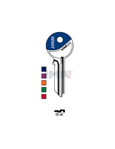 LLAVE JMA WINDCOLOR ACERO TE 8I