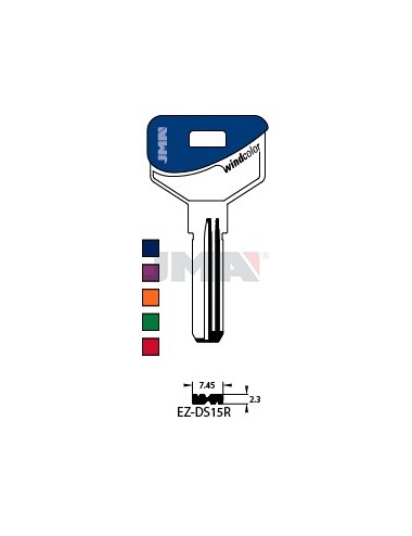 LLAVE JMA WINDCOLOR EZ DS15R