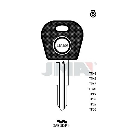 LLAVE JMA TP 00 DAE 3D.P1