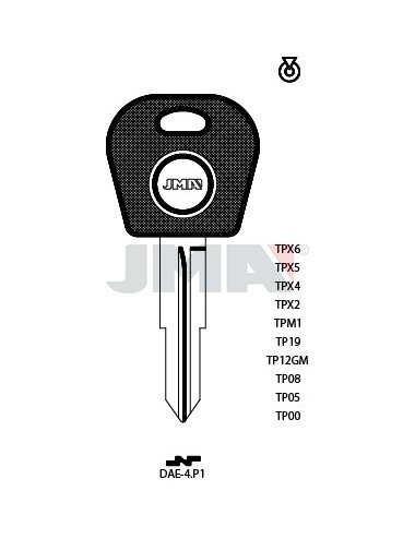 LLAVE JMA TP 00 DAE 4.P1