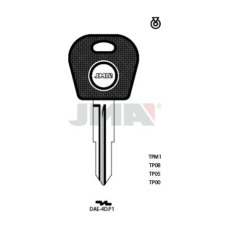 LLAVE JMA TP 00 DAE 4D.P1