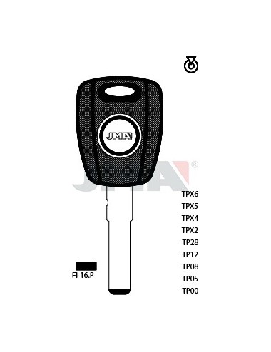 LLAVE JMA TP 00 FI 16.P