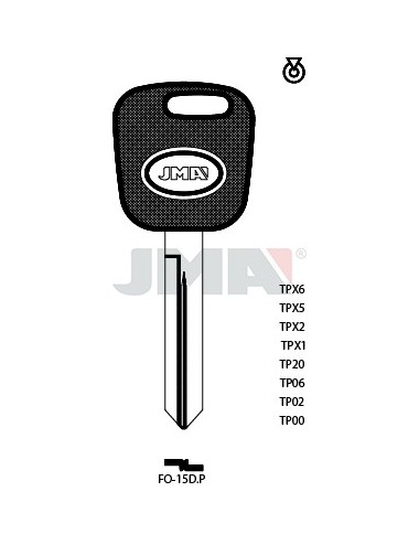 LLAVE JMA TP 00 FO 15D.P