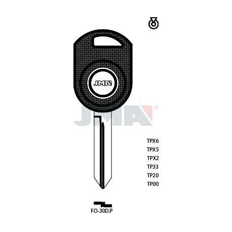 LLAVE JMA TP 00 FO 30D.P