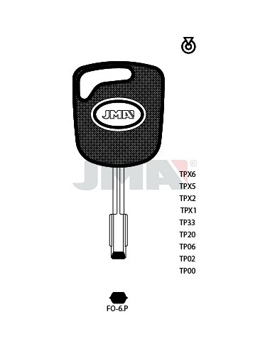 LLAVE JMA TP 00 FO 6.P