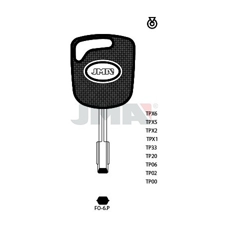 LLAVE JMA TP 00 FO 6.P