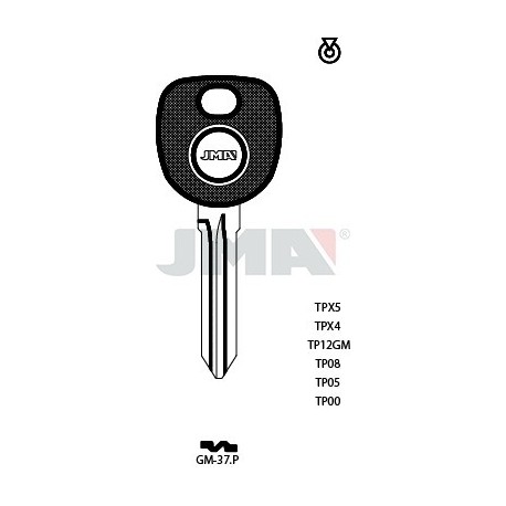 LLAVE JMA TP 00 GM 37.P
