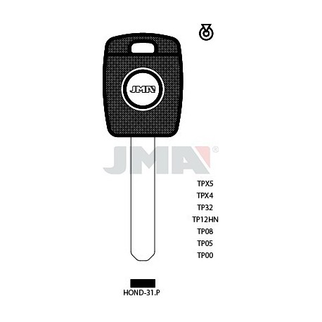 LLAVE JMA TP 00 HOND 31.P