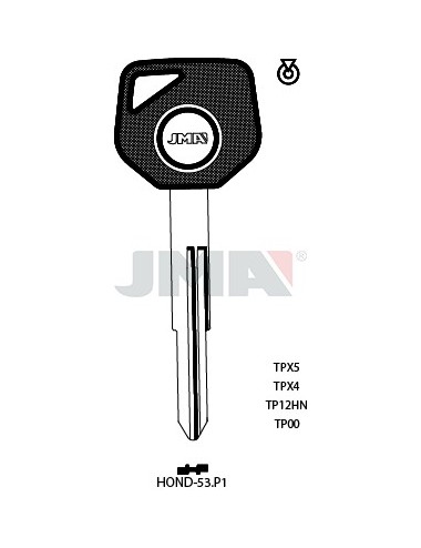 LLAVE JMA TP 00 HOND 53.P1