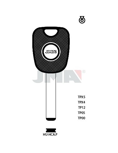 LLAVE JMA TP 00 HU HCA.P