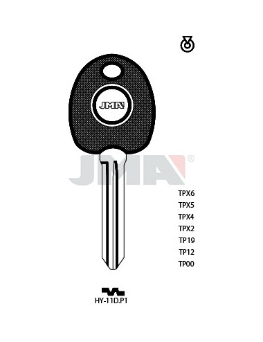 LLAVE JMA TP 00 HY 11D.P1