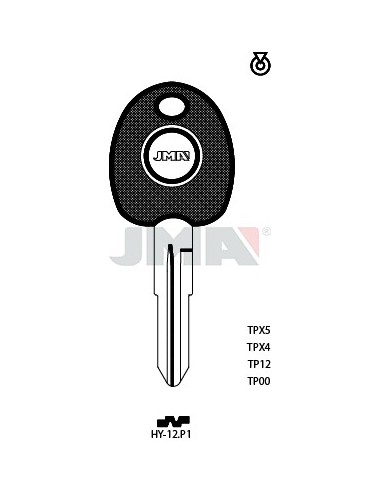 LLAVE JMA TP 00 HY 12.P
