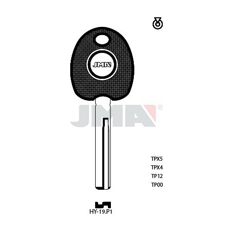 LLAVE JMA TP 00 HY 19.P1