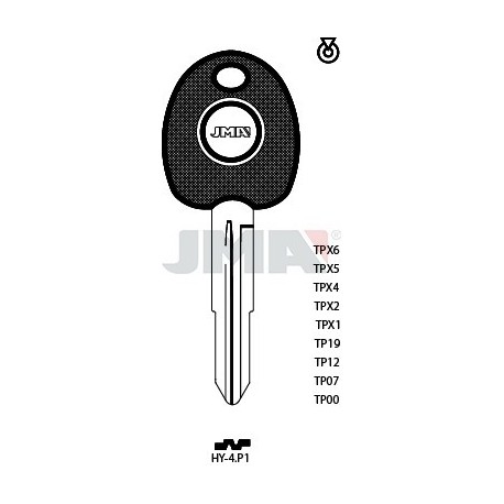 LLAVE JMA TP 00 HY 4.P1