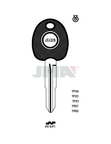 LLAVE JMA TP 00 HY 9.P