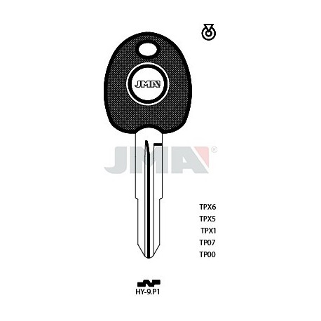 LLAVE JMA TP 00 HY 9.P