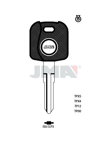 LLAVE JMA TP 00 ISU 5.P3