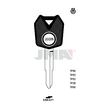 LLAVE JMA TP 00 KAW 9.P1