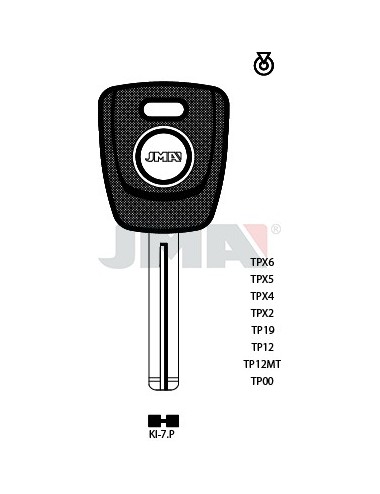 LLAVE JMA TP 00 KI 7.P