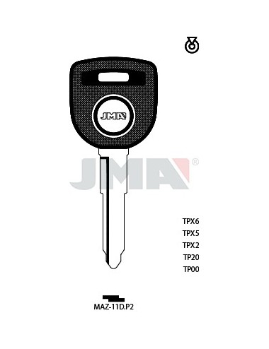 LLAVE JMA TP 00 MAZ 11D.P2