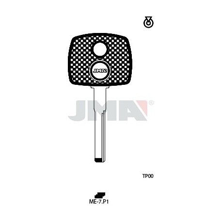 LLAVE JMA TP 00 ME 7.P