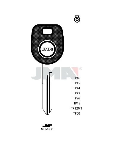 LLAVE JMA TP 00 MIT 18.P