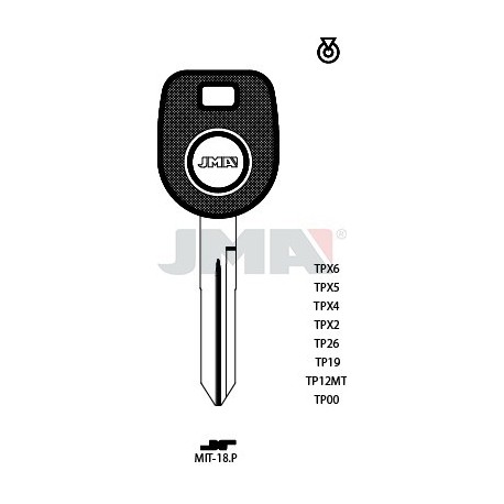 LLAVE JMA TP 00 MIT 18.P