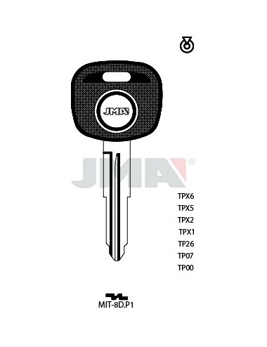 LLAVE JMA TP 00 MIT 8D.P1