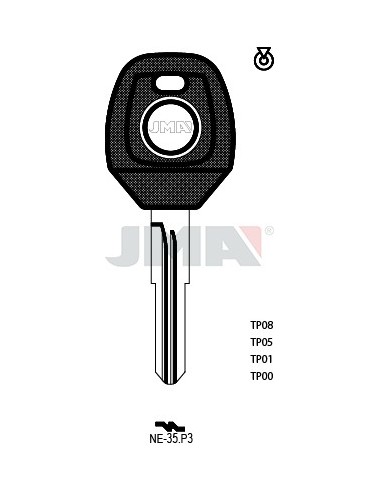 LLAVE JMA TP 00 NE 35.P3