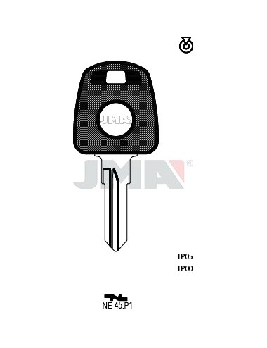 LLAVE JMA TP 00 NE 45.P