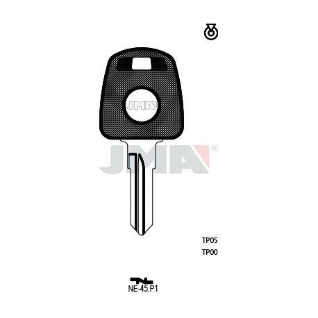 LLAVE JMA TP 00 NE 45.P