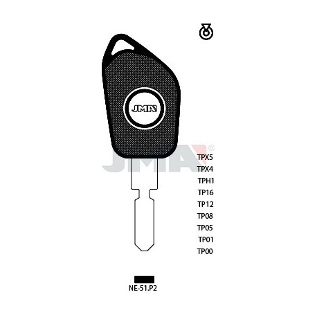 LLAVE JMA TP 00 NE 51.P2