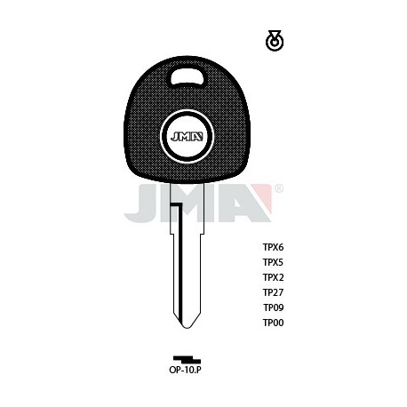 LLAVE JMA TP 00 OP 10.P