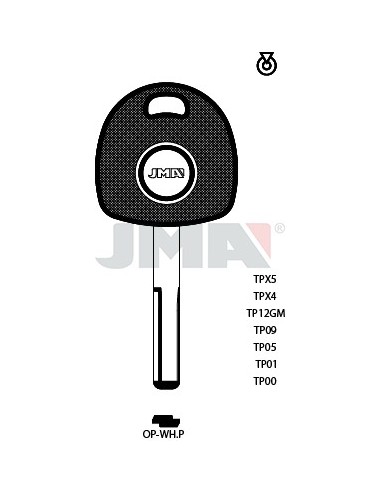 LLAVE JMA TP 00 OP WH.P