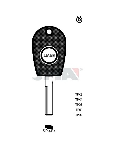 LLAVE JMA TP 00 SIP 4.P