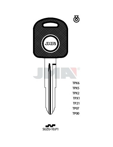 LLAVE JMA TP 00 SUZU 10.P1