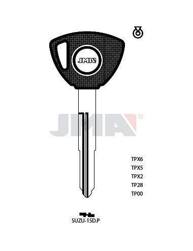 LLAVE JMA TP 00 SUZU 15D.P