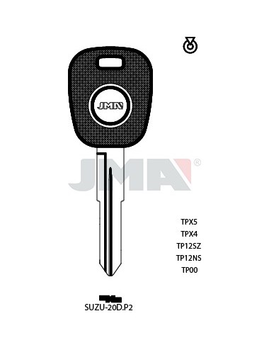 LLAVE JMA TP 00 SUZU 20D.P2