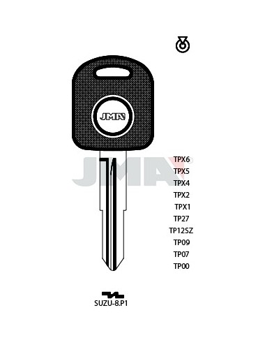 LLAVE JMA TP 00 SUZU 8.P1