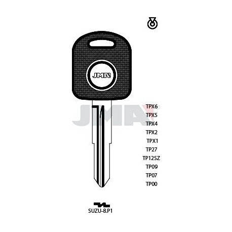 LLAVE JMA TP 00 SUZU 8.P1