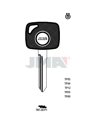 LLAVE JMA TP 00 TAT 2D.P