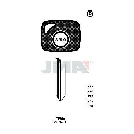LLAVE JMA TP 00 TAT 2D.P