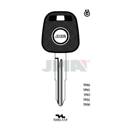 LLAVE JMA TP 00 TOYO 17.P