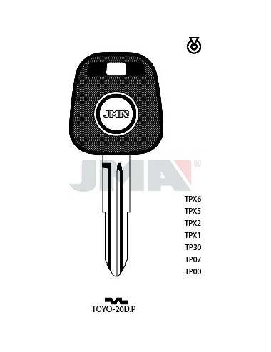 LLAVE JMA TP 00 TOYO 20D.P