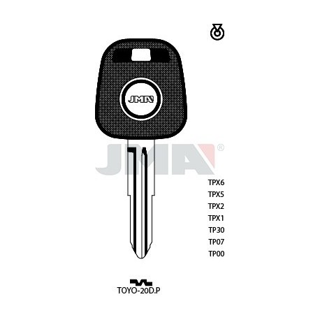 LLAVE JMA TP 00 TOYO 20D.P