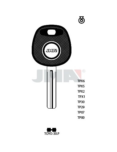 LLAVE JMA TP 00 TOYO 30.P