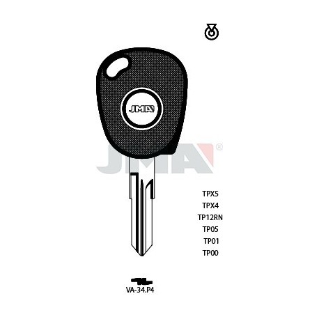 LLAVE JMA TP 00 VA 34.P4