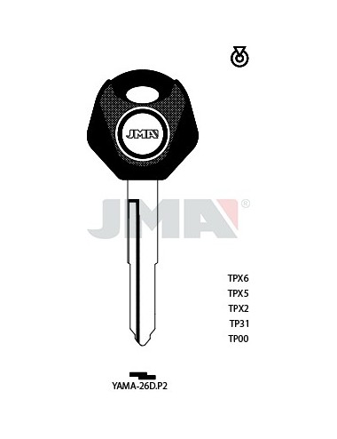 LLAVE JMA TP 00 YAMA 26D.P2