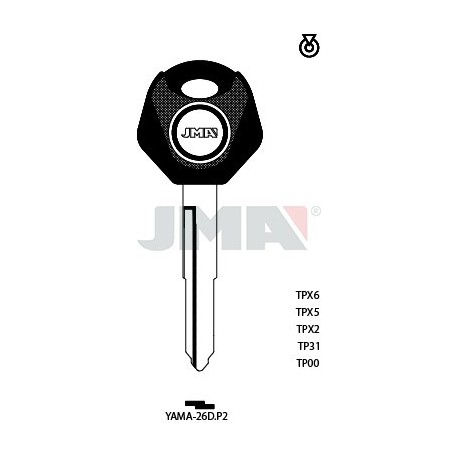 LLAVE JMA TP 00 YAMA 26D.P2