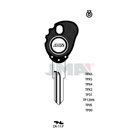 LLAVE JMA TP 00 ZA 11.P